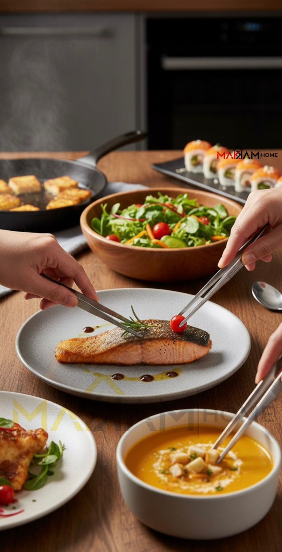 Çok Amaçlı Paslanmaz Çelik Mutfak ve Barbekü Maşası Hassas Pişirme maşası Şef Maşası