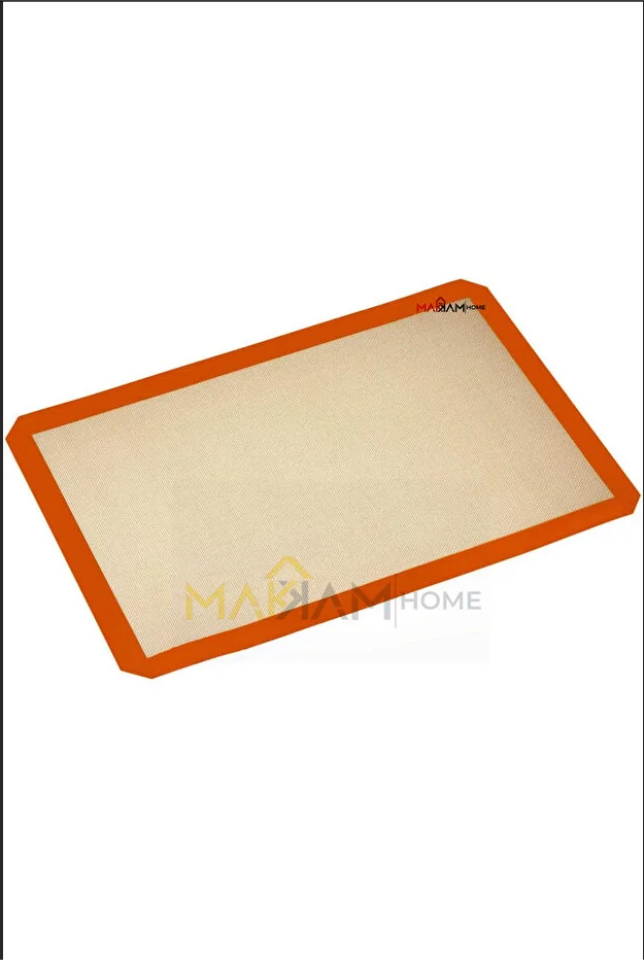 Makkam Home Silikon Isıya Dayanıklı Yapışmaz 30*40 Pişirme Matı
