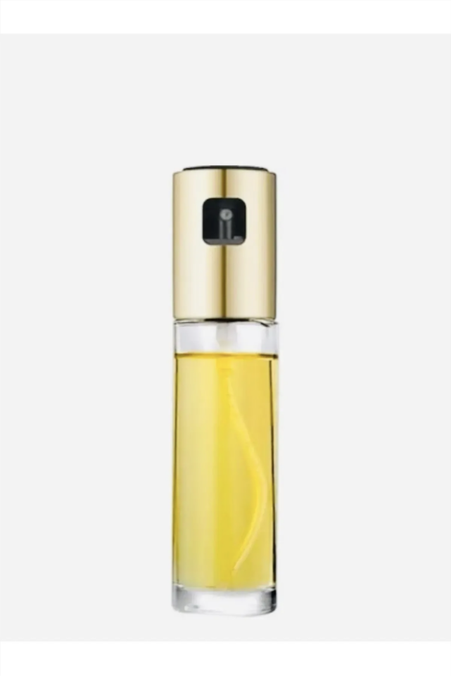 Makkam Home Sprey Cam Şişe Zeytinyağı Sirke Yağ Püskürtücü Gold Yağdanlık Airfryer 100 ml