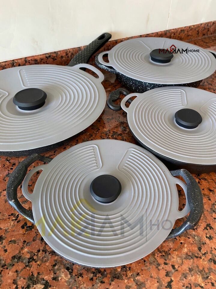 Vakumlu Akıllı Isıya Dayanıklı Silikon Kapak Seti